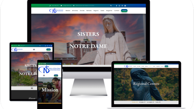 Sisters of Notre Dame of United States: Unifying a Digital Presence