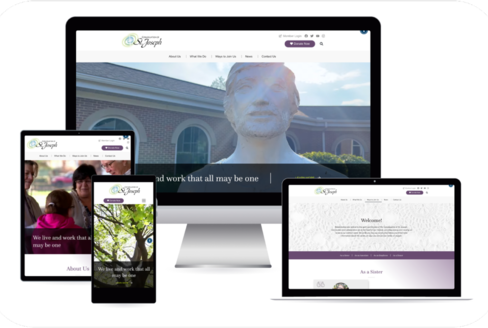 The Congregation of St. Joseph: A Modern and User-Friendly WordPress Website