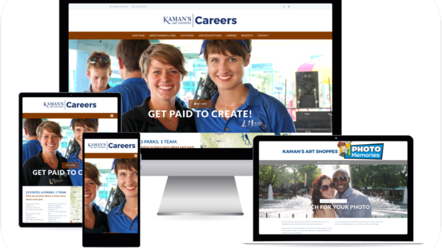 Kaman's Art Shoppes: <br>A Suite of Custom Portals