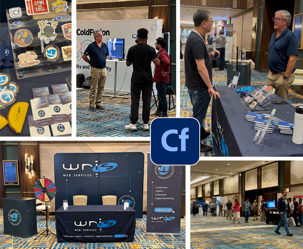 Collage of WRIS team at ColdFusion Summit 2025